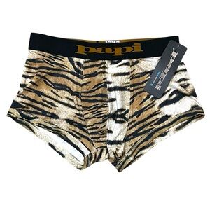 Papi Cool Motion Trunks Tiger‎ Print Size Small (28-30) NWT